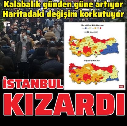 Стамбул покраснел