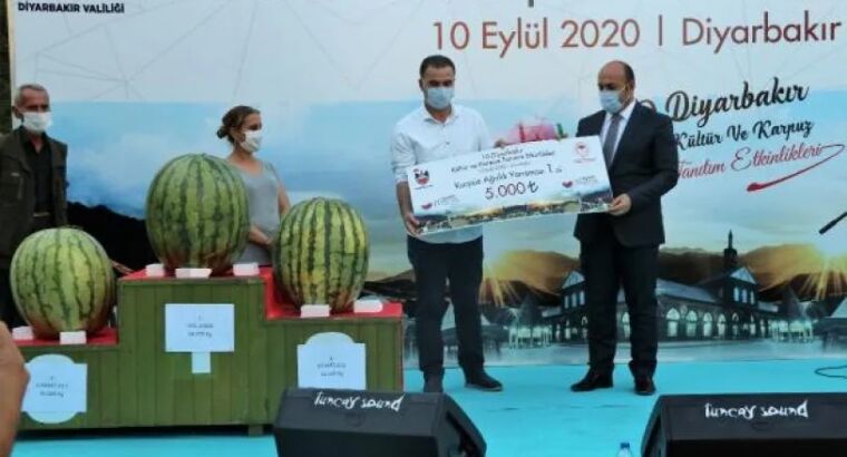Ежегодный фестиваль арбузов прошел в Диярбакыре