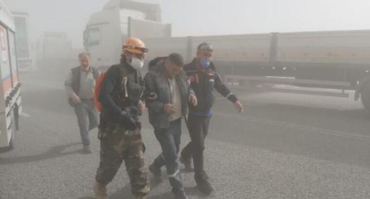 Песчаная буря в Аксарае, Нигдэ и Конье