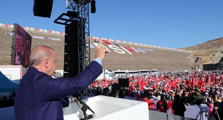 В Турции открылось крупнейшее водохранилище «Ылысу» на реке Тигр