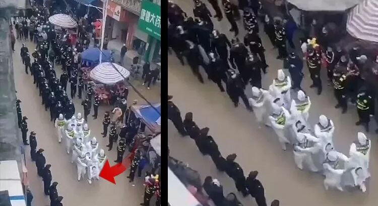 В Китае прошёл марш “стыда”