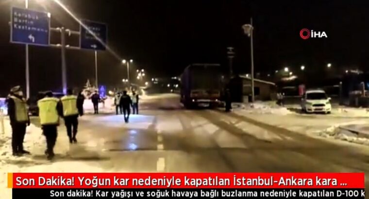 Трасса Стамбул-Анкара была открыта для движения