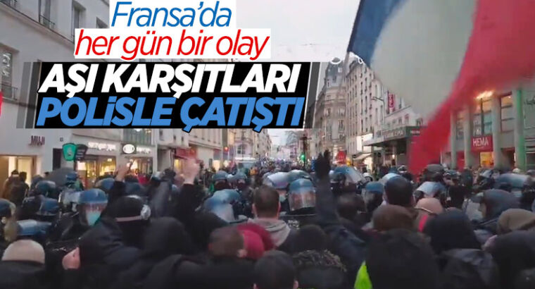 Во Франции прошли протесты против введения пропусков вакцинации от Ковид-19