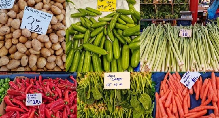 Даже на рынках цены пугают местных жителей в Турции