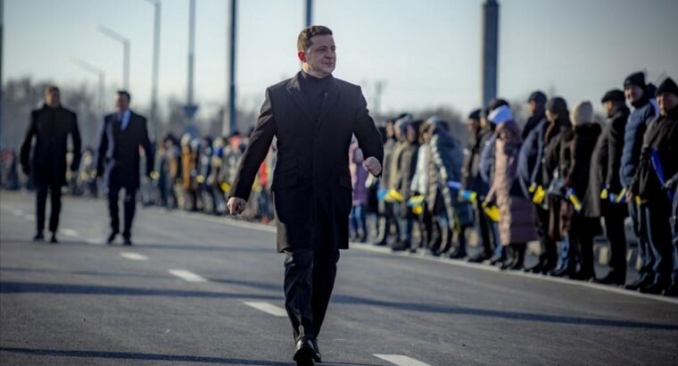 Зеленский открыл построенный турецкой компанией мост в Украине