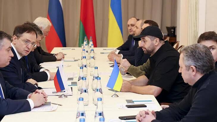 Вторая встреча переговоров России и Украины
