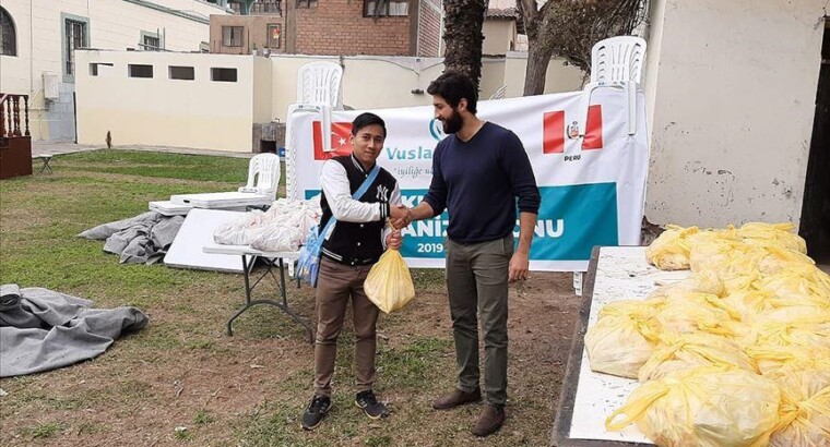 Турецкое общество «Вуслат» организует раздачу жертвенного мяса в 20 странах