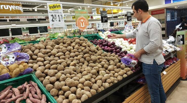 Рост цен на продукты в Турции составил 73,5% с начала года