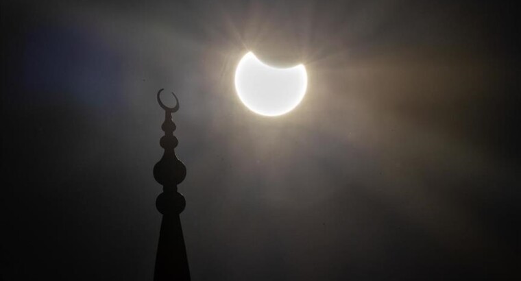 Солнечное затмение в Турции: редкое природное явление в объективах «Анадолу»