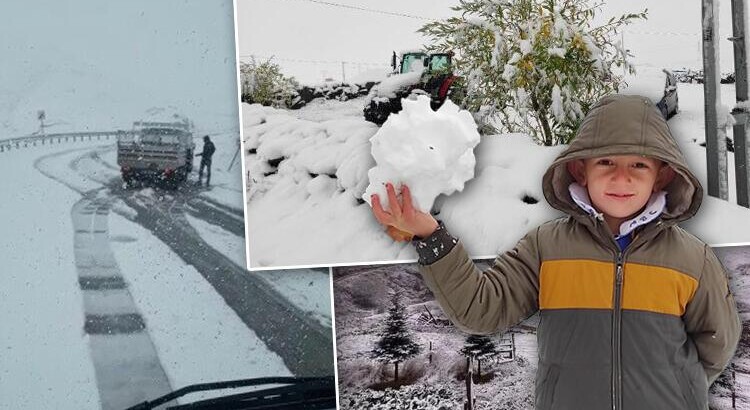 Зима пришла в 8 городов Турции