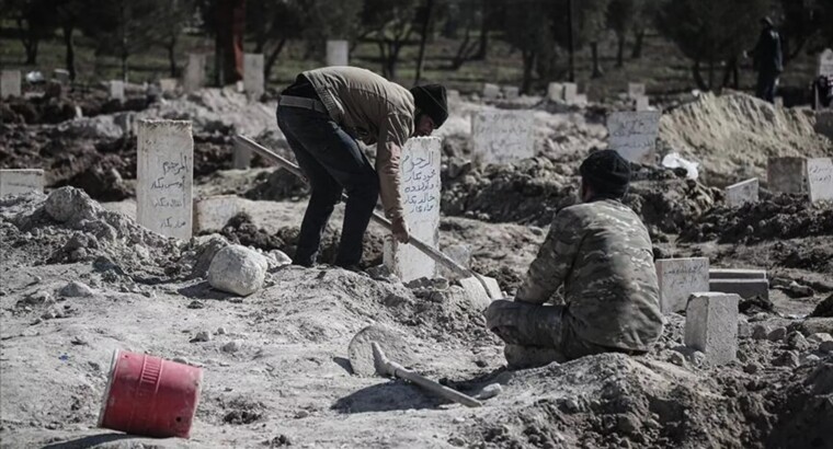 Последствия землетрясений в Сирии также ужасающие