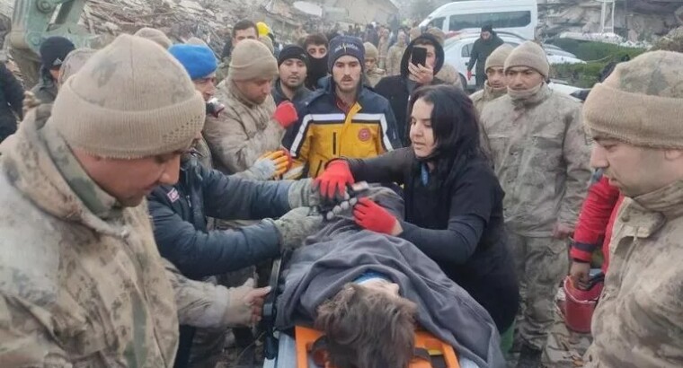 Третий день после землетрясения, потрясшего Турцию