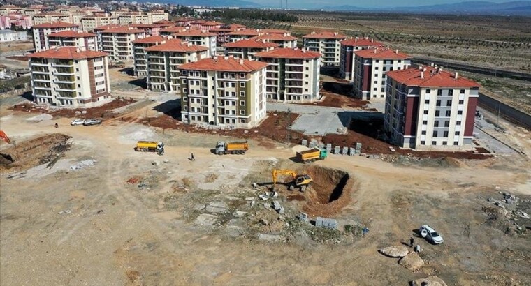 В двух районах зоны бедствия в Газиантепе началось строительство 855 домов