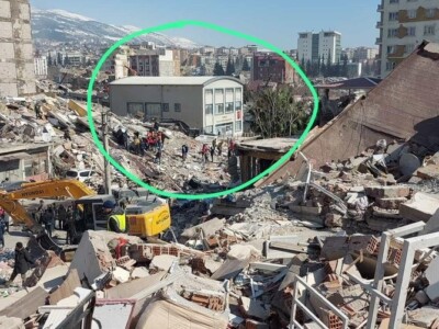 Вы только посмотрите, какое здание выстояло