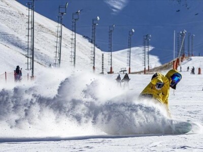 Толщина снега на горнолыжных курортах Турции превысила метр