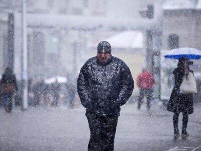 На Стамбул надвигается метель