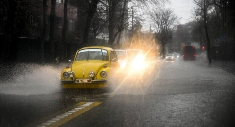 Предупреждение от метеорологов о сильных дождях и снегопадах