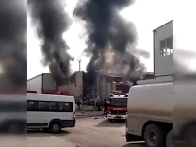 Один человек погиб при пожаре на заводе химикатов в Анкаре