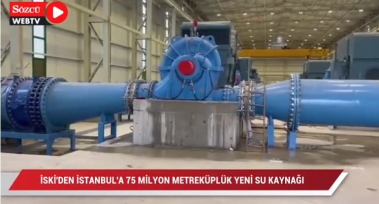 Новый источник воды от İSKİ для Стамбула