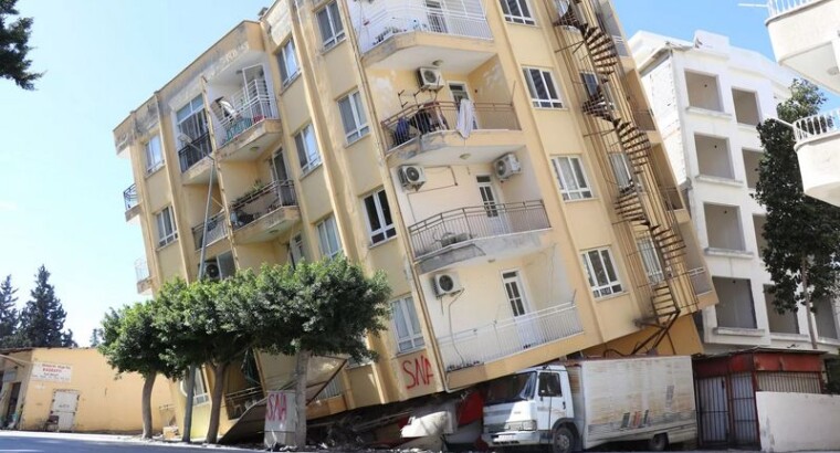 Здание от разрушения удержал грузовик