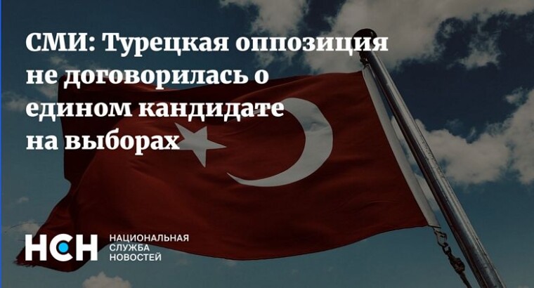 Hürriyet: Турецкая оппозиция не договорилась о едином кандидате на президентских выборах
