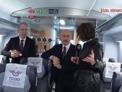 Скоростной поезд Анкара-Сивас совершил свой первый рейс