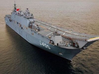 Первое в мире судно SİHA (вооруженный БПЛА) TCG Anadolu откроется для посещения
