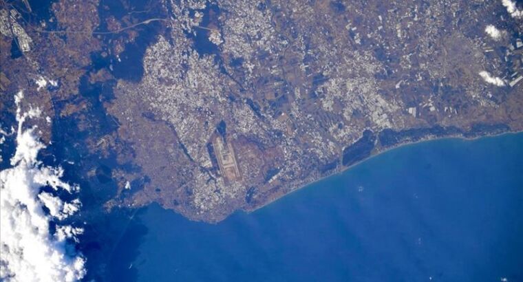 Российский космонавт показал, как выглядит из космоса Анталья