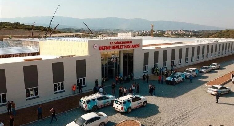 Госбольницу «Дефне» в турецком Хатае построили за 60 дней