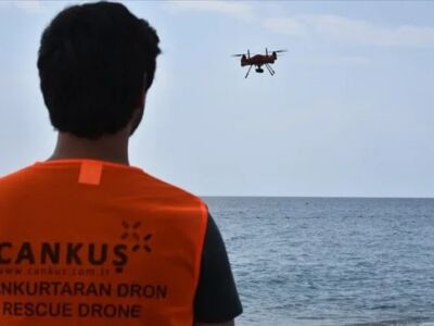 Дроны-спасатели под названием Cankuş будут спасать людей на пляжах Кемера