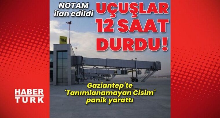 Неопознанный летающий объект в Газиантепе