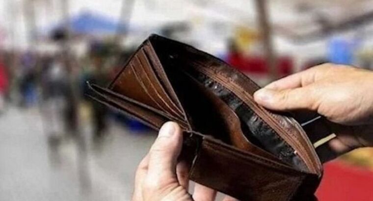 Лимит голода увеличился до 10 тысяч 362 турецких лир, черта бедности увеличилась до 33 тысяч 752 турецких лир