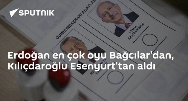 А теперь данные голосования по округам Стамбула