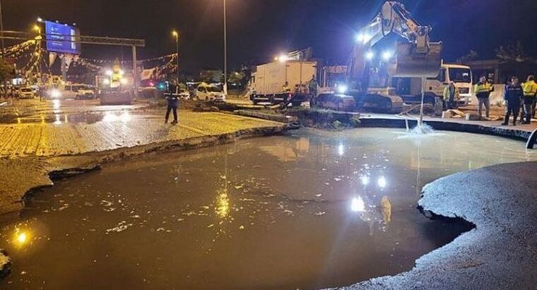 Вчера Анкару затопило