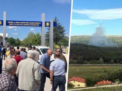 На заводе по производству ракет и взрывчатых веществ в Анкаре произошел взрыв