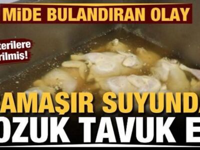 Было изъято 500 кг испорченной курицы, смоченной в хлорке