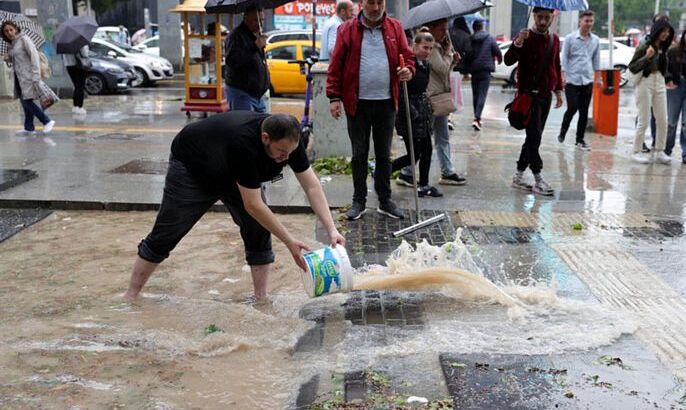 Дожди в Анкаре не прекращаются