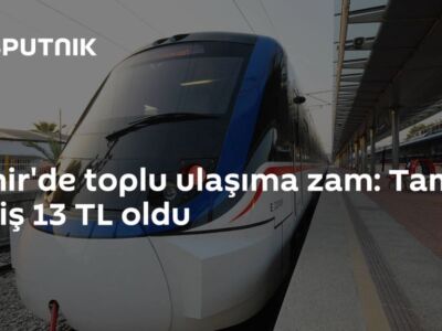Увеличение цен на проезд на общественном транспорте в Измире