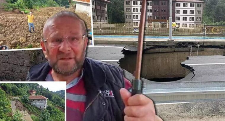 В провинции Ризе природный катаклизм