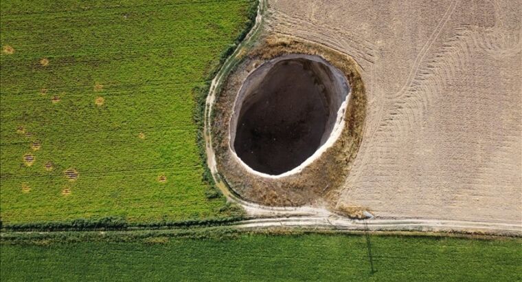 Карстовые воронки в Турции: причины их возникновения