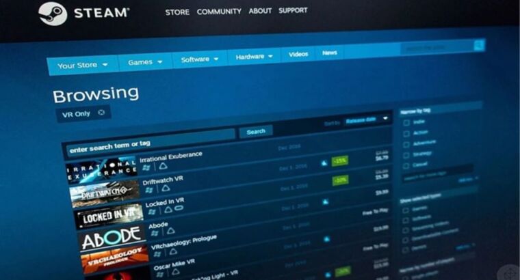Платформа цифрового распространения игр Steam уходит из Турции.