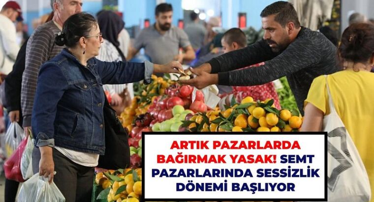 На рынках больше нельзя будет кричать!