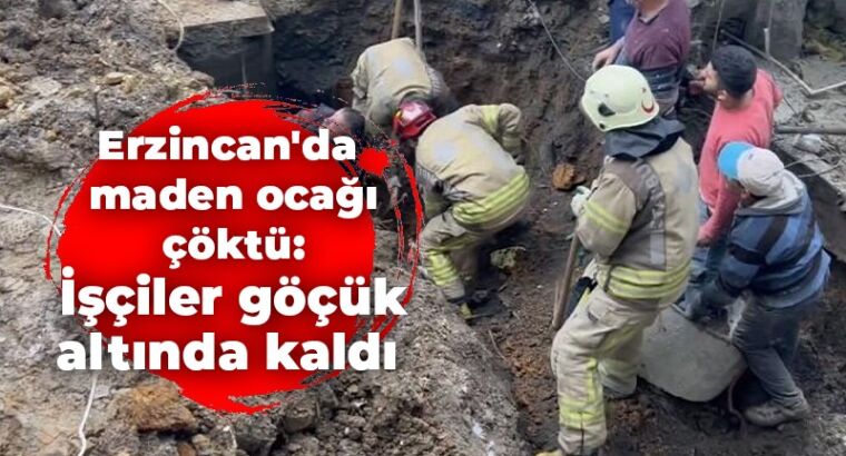 В провинции Эрзинджан рухнула шахта