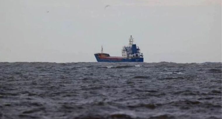 В Мраморном море затонул грузовой корабль