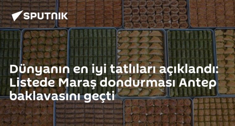 Был озвучен список самых вкусных десертов мира