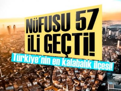 САМЫЕ ГУСТОНАСЕЛЕННЫЕ РАЙОНЫ ТУРЦИИ