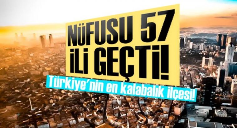 САМЫЕ ГУСТОНАСЕЛЕННЫЕ РАЙОНЫ ТУРЦИИ