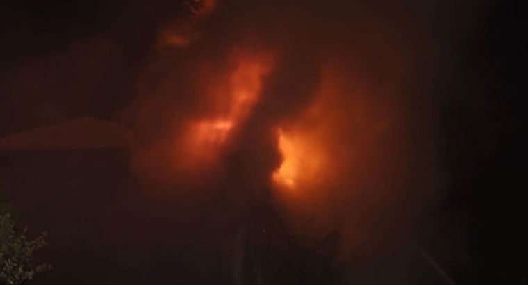 Пожар в отеле на Улудаге!