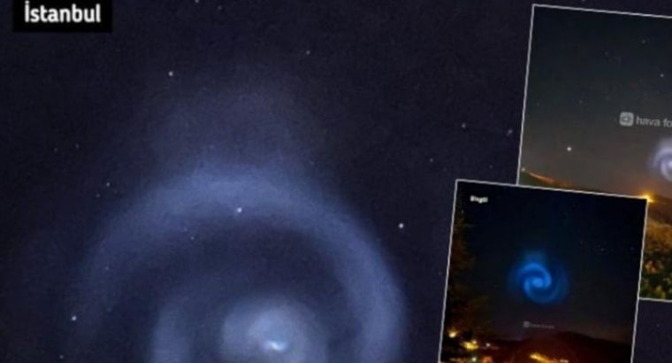 В Стамбуле, Диярбакыре и Бингёле заметили загадочную спираль — вот что это было на самом деле