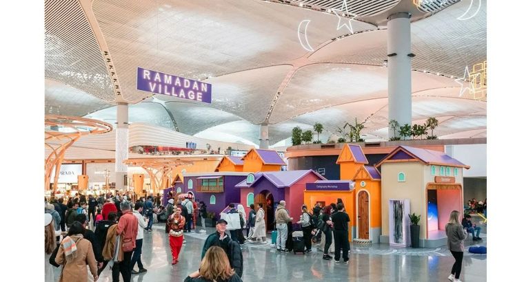 В аэропорту Стамбула открылась Рамазан-деревня